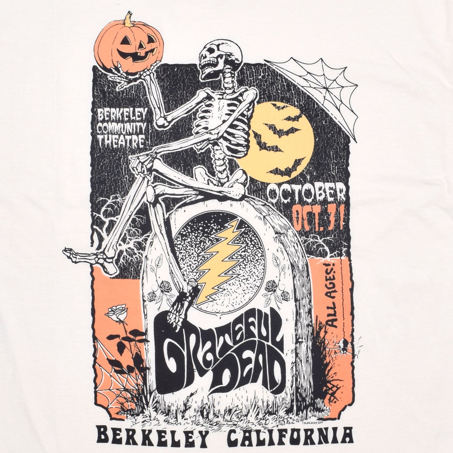 GRATEFUL DEAD T-Shirt, Berkeley Grave