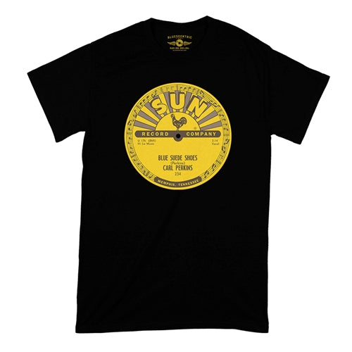 SUN RECORDS Superb T-Shirt, Carl Perkins