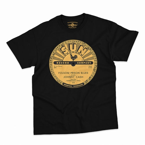 SUN RECORDS Superb T-Shirt, Johnny Cash