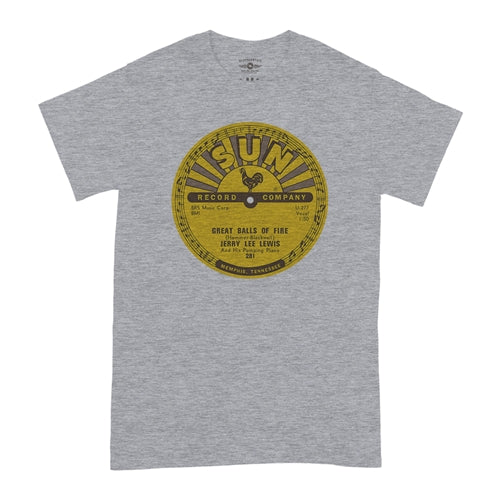 SUN RECORDS Superb T-Shirt, Great Balls of Fire Athletic