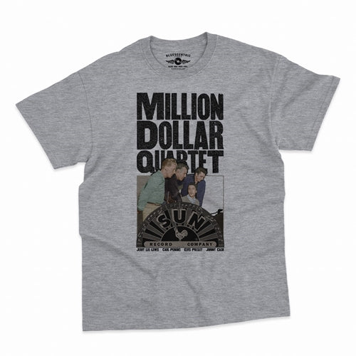 SUN RECORDS Superb T-Shirt, Million Dollar Quartet Athletic