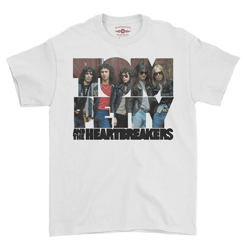 TOM PETTY & THE HEARTBREAKERS Superb T-Shirt, Blue Jeans White
