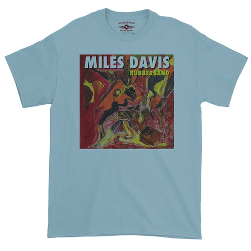 MILES DAVIS Superb T-Shirt, Rubberband Blue