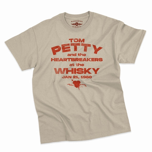 TOM PETTY & THE HEARTBREAKERS Superb T-Shirt, At The Whisky 1980