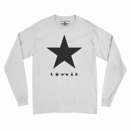 DAVID BOWIE Long Sleeve T-Shirt, Blackstar