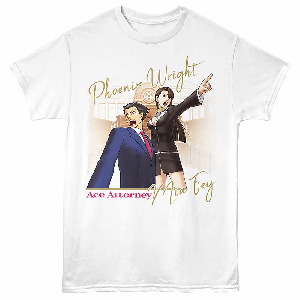 ACE ATTORNEY Brave T-Shirt, WRIGHT AND FEY