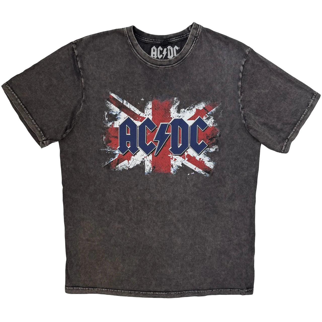 AC/DC Stone Wash T-Shirt, Logo
