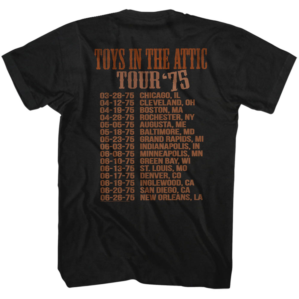 AEROSMITH Eye-Catching T-Shirt, Tour 1975