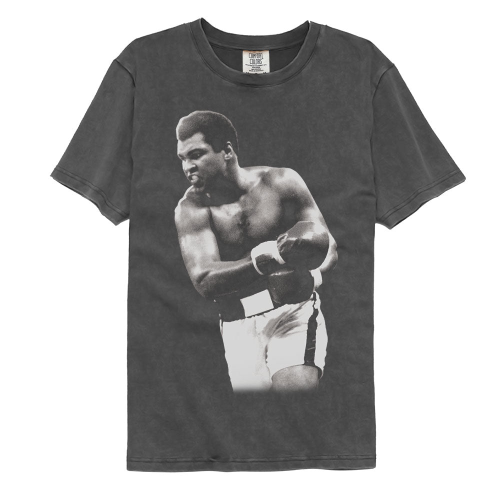 MUHAMMAD ALI Garment Dye T-Shirt, WORLD CHAMP