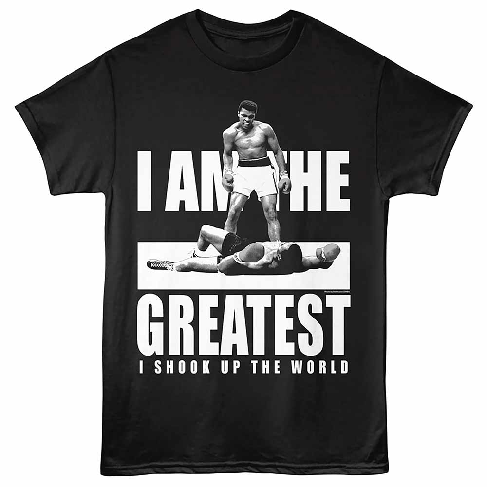 MUHAMMAD ALI Eye-Catching T-Shirt, SHOOK UP