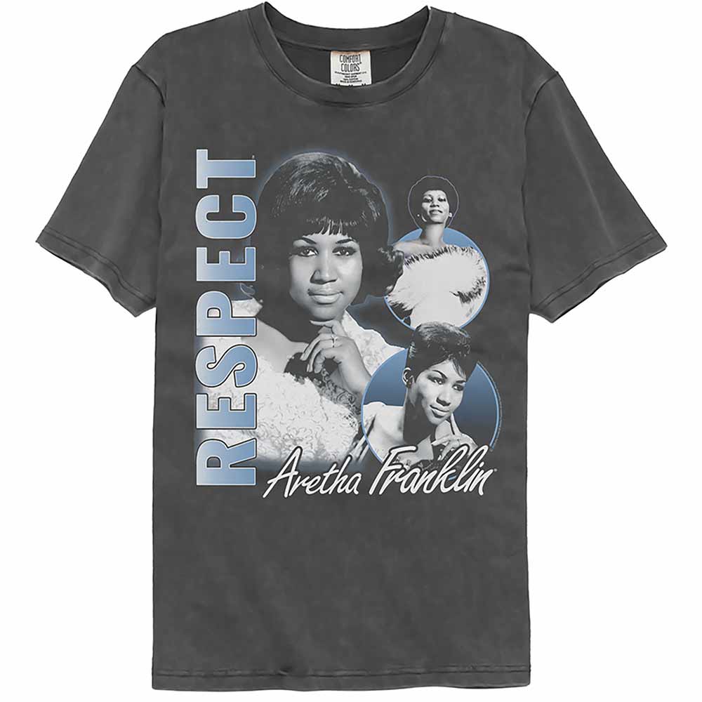 Aretha Franklin Find Out What It Means Garment Dye T-Shirt
