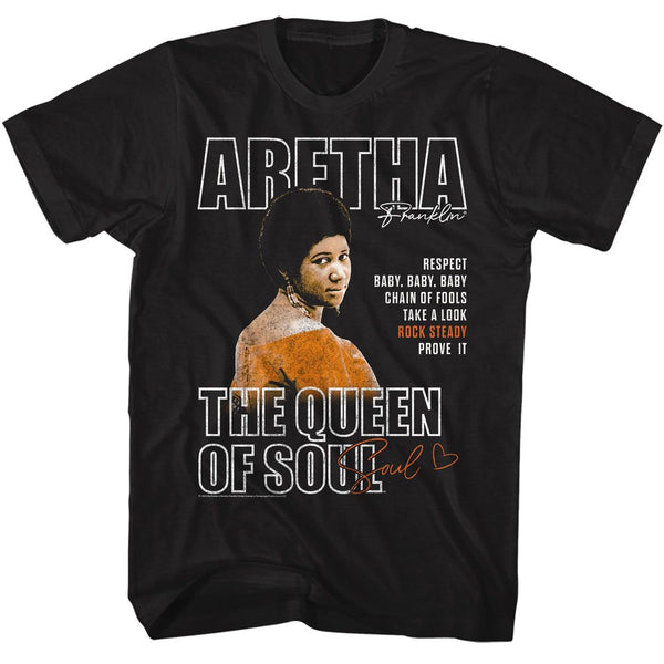 ARETHA FRANKLIN Eye-Catching T-Shirt, Queen of Soul
