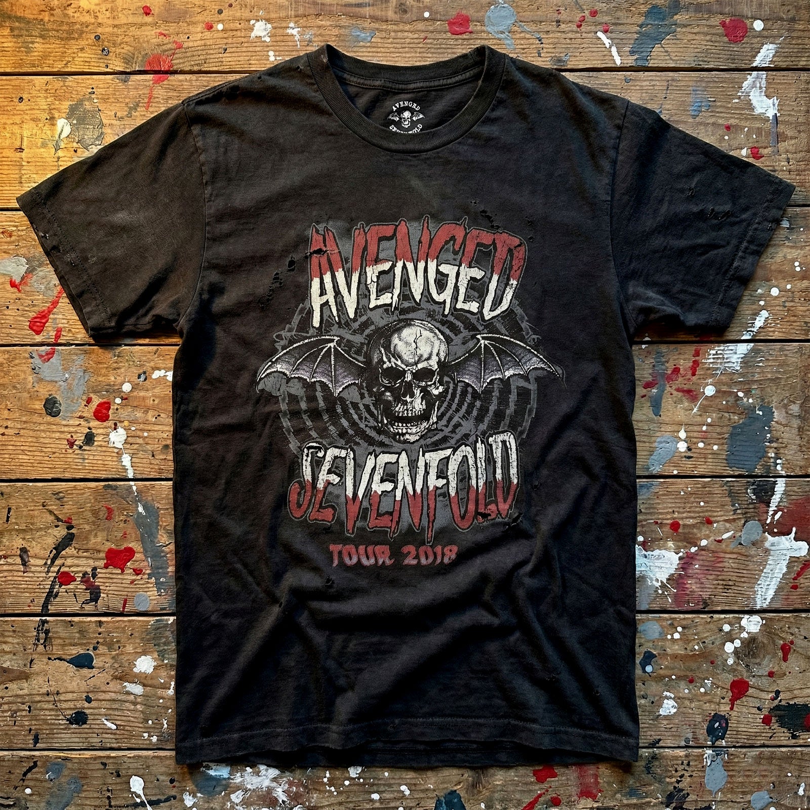 AVENGED SEVENFOLD Carbon T-Shirt, Tour &