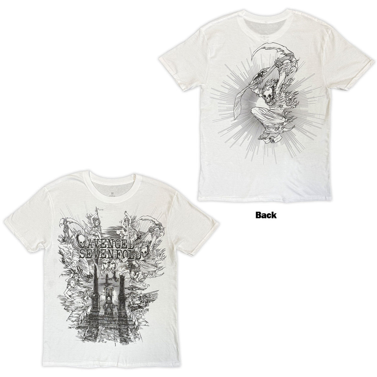 AVENGED SEVENFOLD Attractive T-Shirt, Land Of Cain