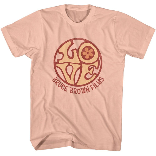 BRUCE BROWN FILMS Eye-Catching T-Shirt, Love