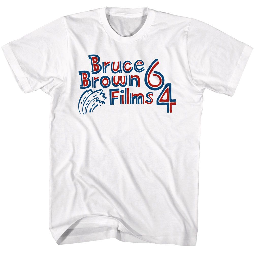 BRUCE BROWN FILMS Eye-Catching T-Shirt, Patriotic 64