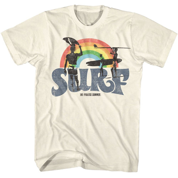 THE ENDLESS SUMMER Eye-Catching T-Shirt, Rainbow