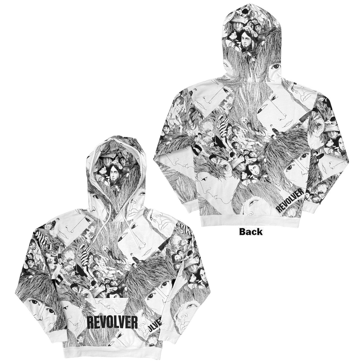 THE BEATLES Attractive Hoodie, Revolver