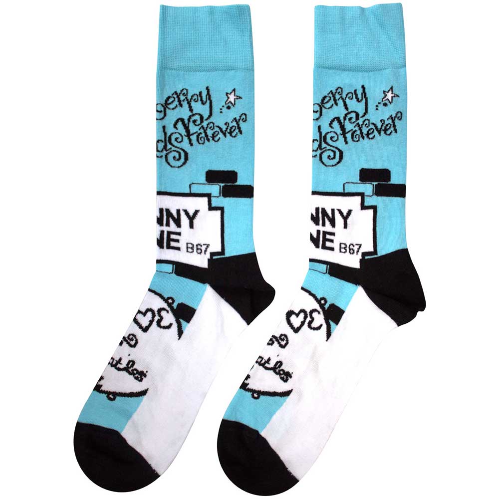 The Beatles Unisex Ankle Socks Strawberry Fields/Penny Lane
