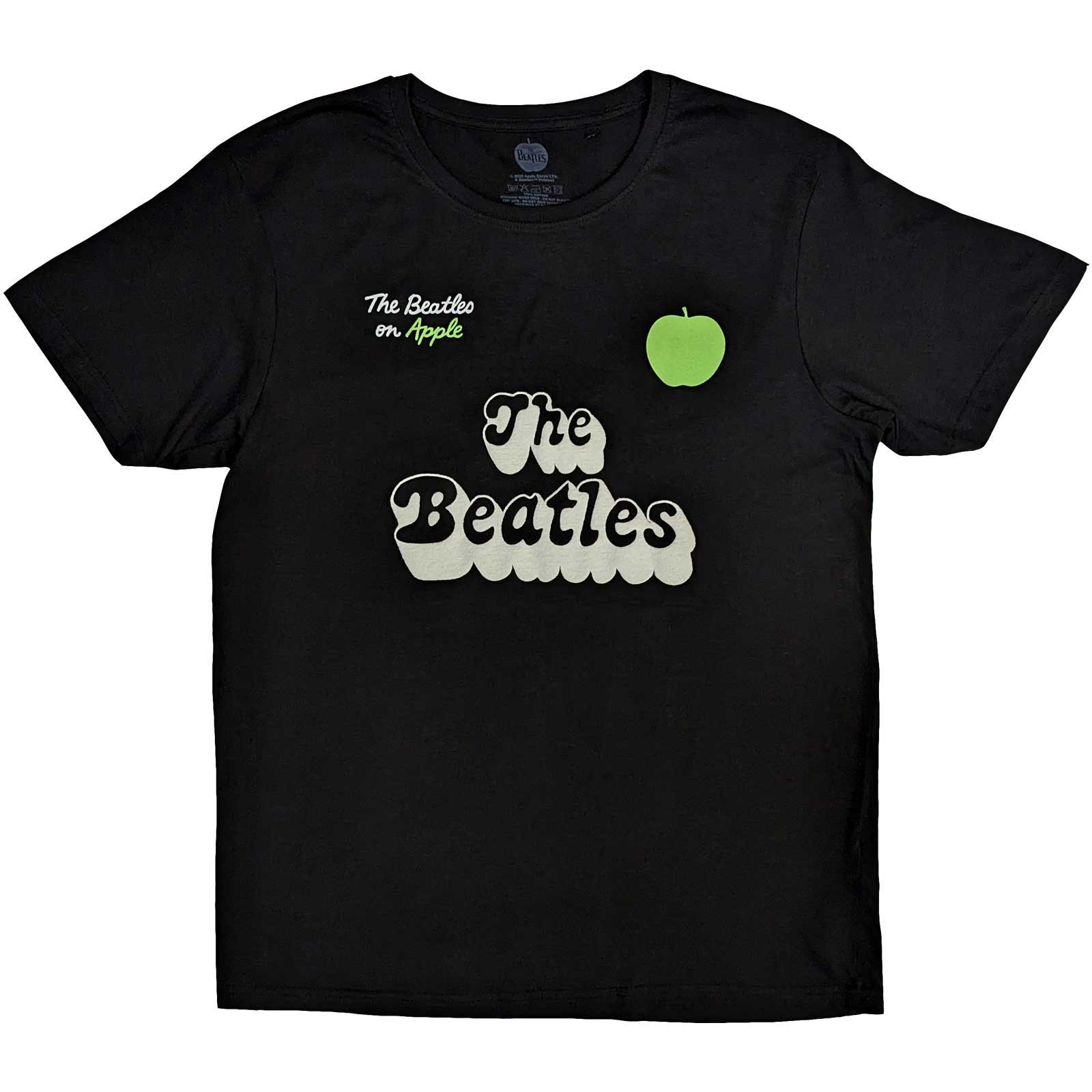 THE BEATLES Attractive T-Shirt, 70s Logo & Years