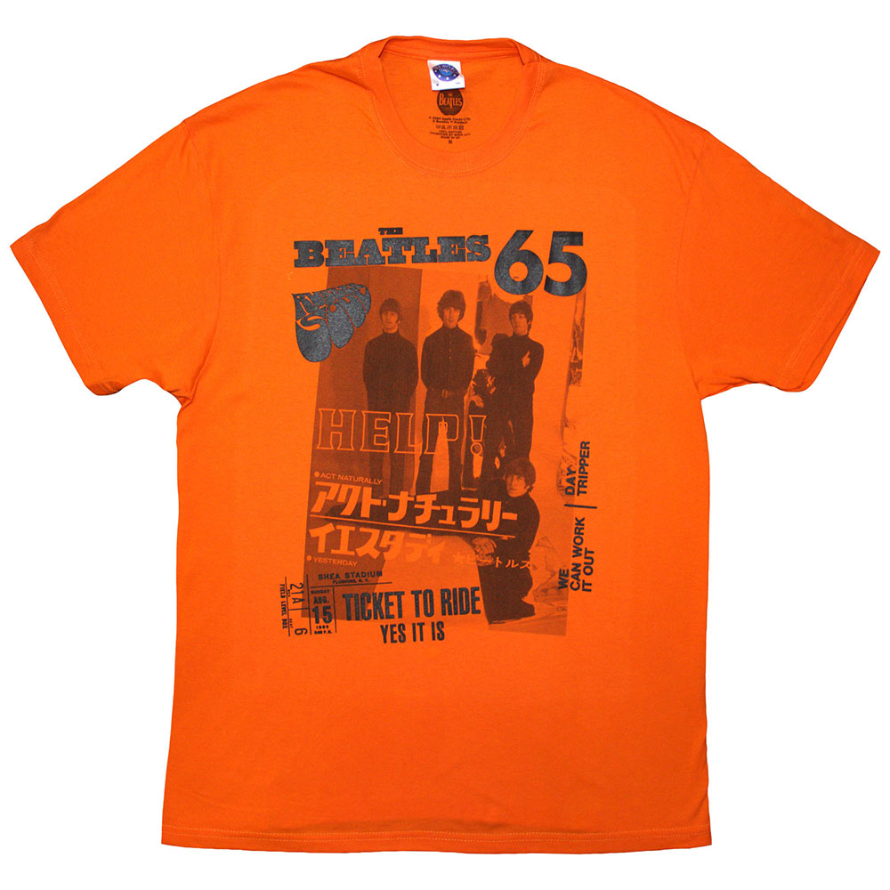 THE BEATLES Attractive T-Shirt, 1965