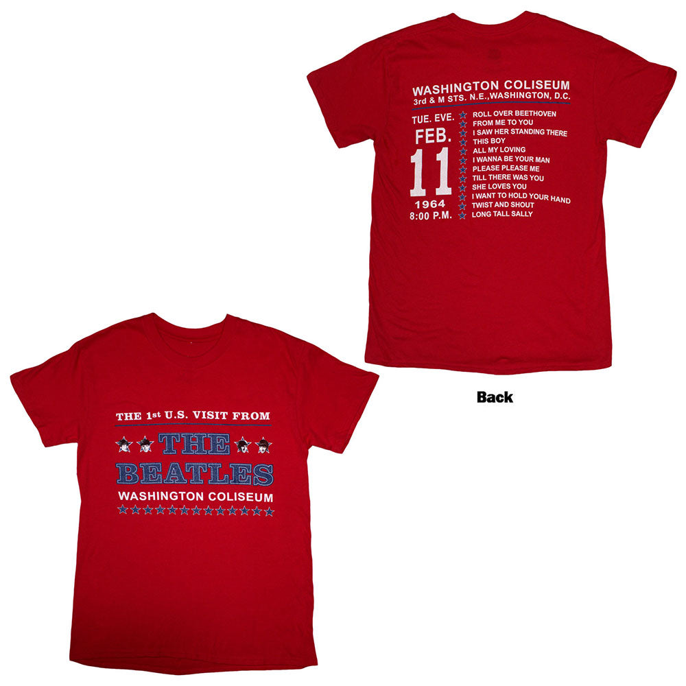 THE BEATLES Attractive T-Shirt, Washington &