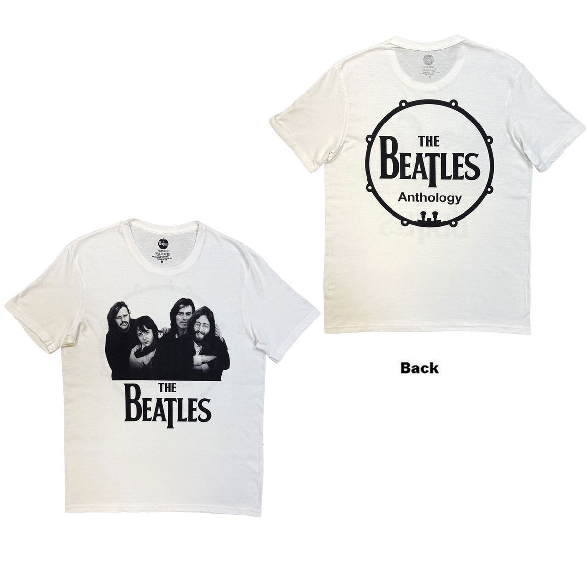 THE BEATLES Attractive T-Shirt, Anthology Drum