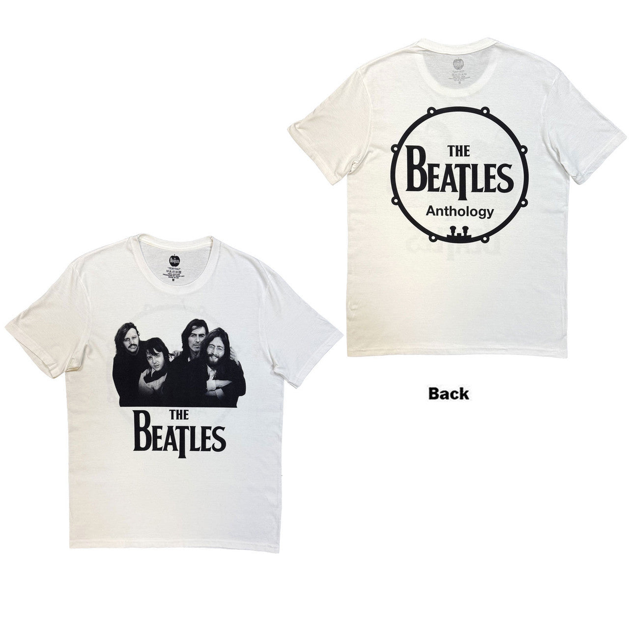 THE BEATLES Attractive T-Shirt, Anthology Drum
