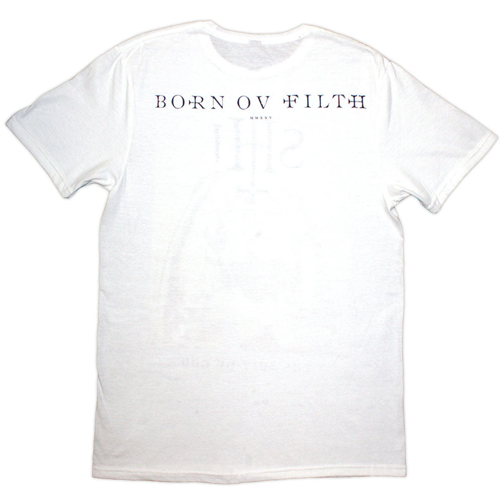 BEHEMOTH Attractive T-Shirt, The Shit Ov God Sepia Parchment