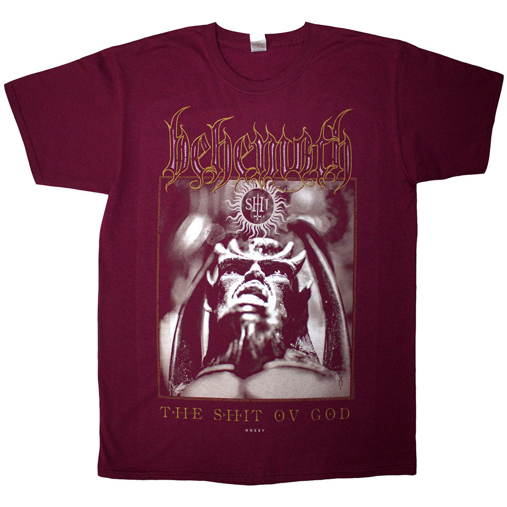 BEHEMOTH Attractive T-Shirt, The Shit Ov God Cover