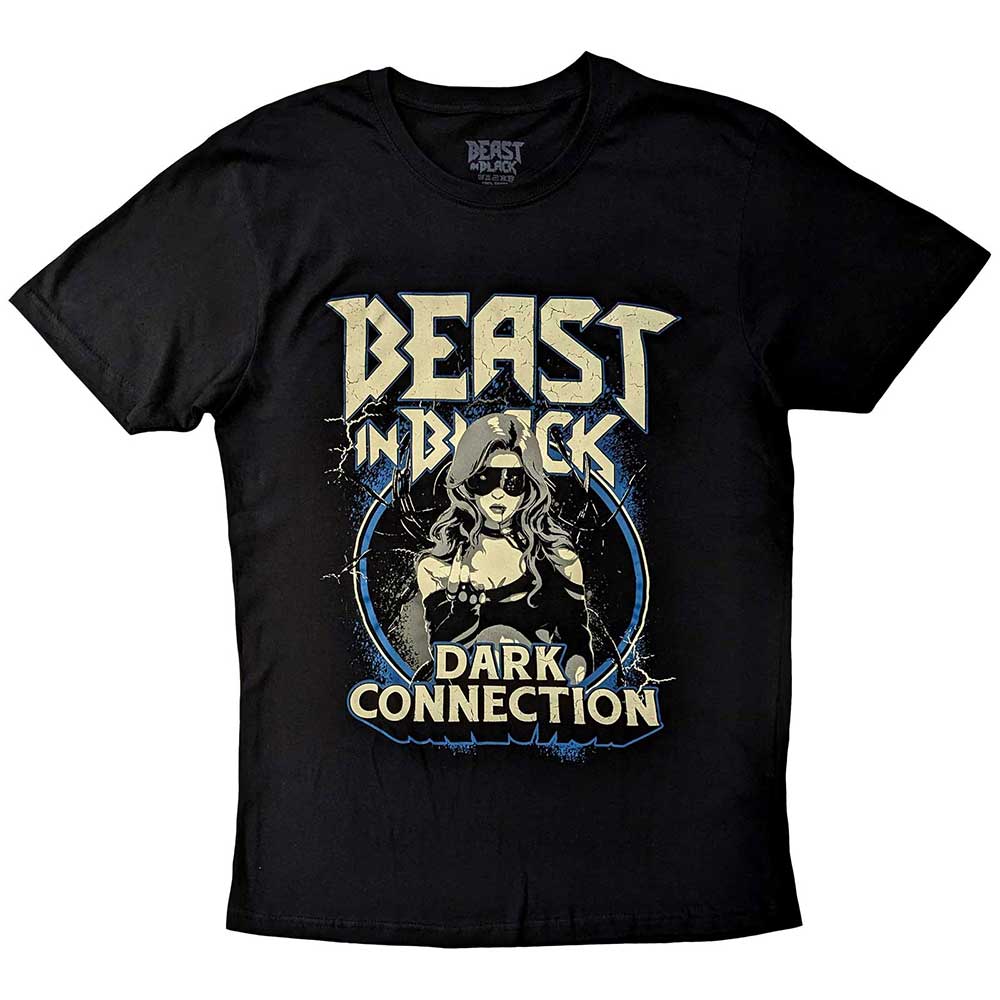 BEAST IN BLACK Attractive T-Shirt, Dark Connection Girl