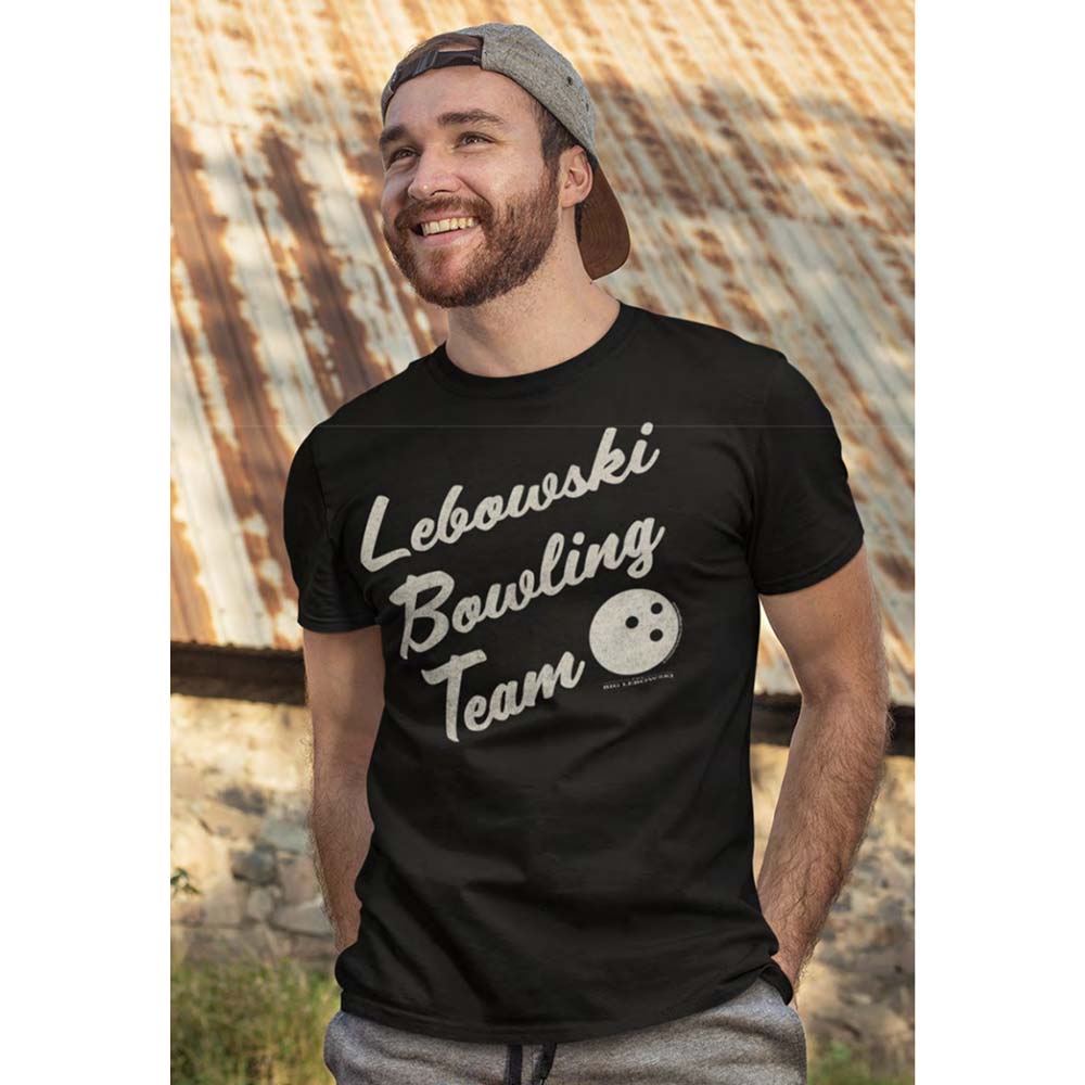 THE BIG LEBOWSKI Famous T-Shirt, Bowling Team