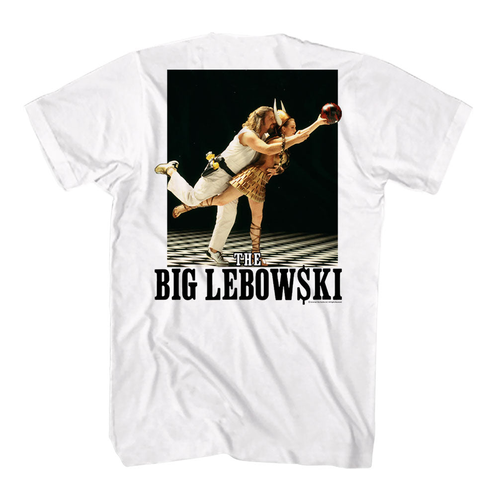 THE BIG LEBOWSKI Famous T-Shirt, THE DUDE ABIDES
