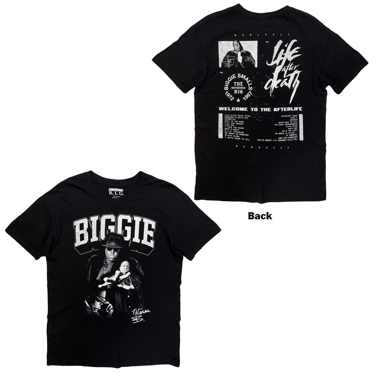 THE NOTORIOUS B.I.G. Attractive T-Shirt, Life After Death