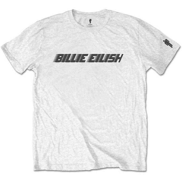 BILLIE EILISH Attractive Kids T-shirt, Black Racer Logo