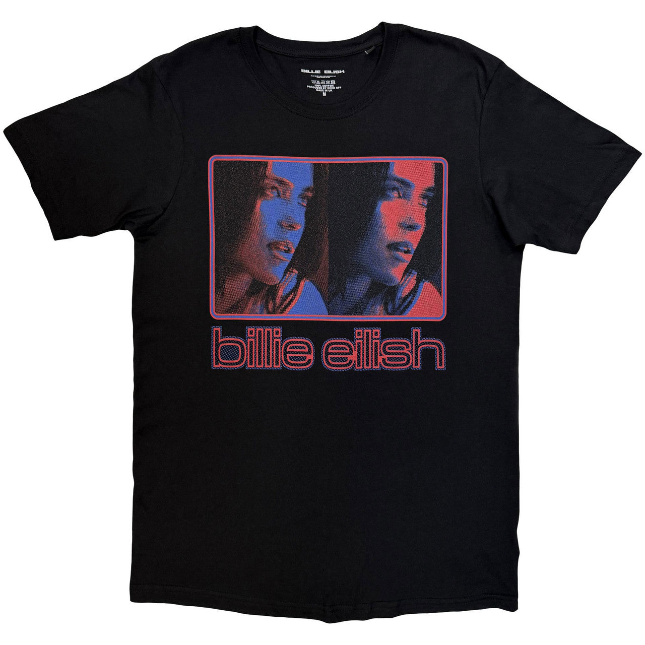 BILLIE EILISH Attractive T-Shirt, Inverted Photo