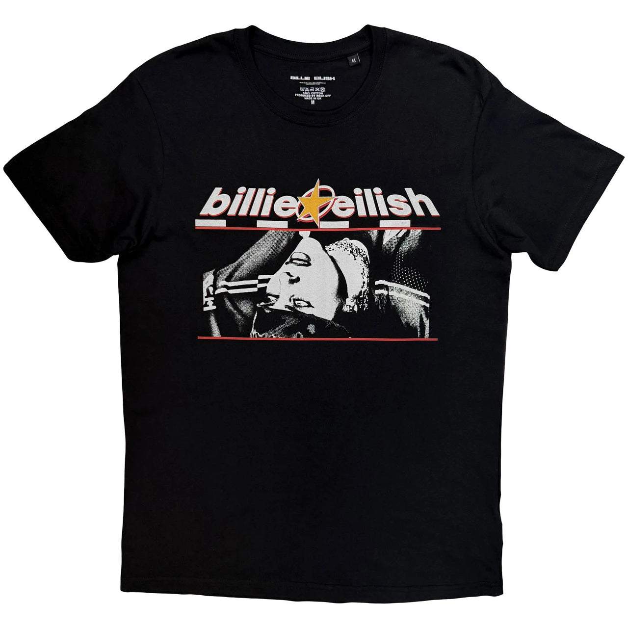 BILLIE EILISH Attractive T-Shirt, Racer Graphic