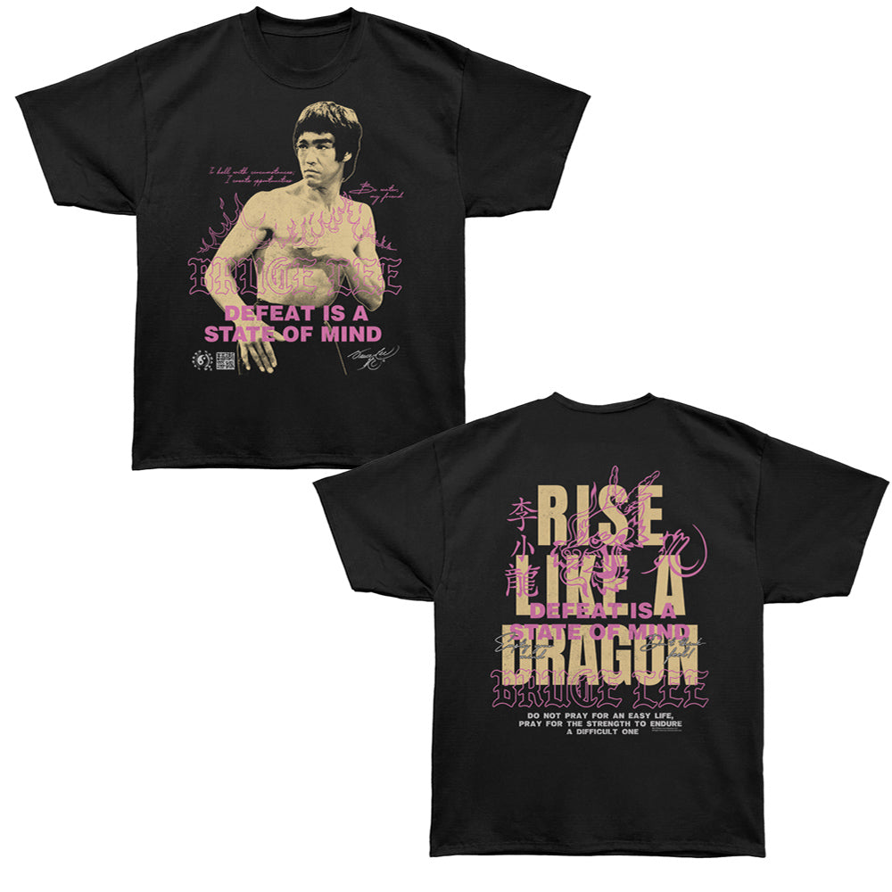 BRUCE LEE Oversized T-Shirt, RISE LIKE A DRAGON