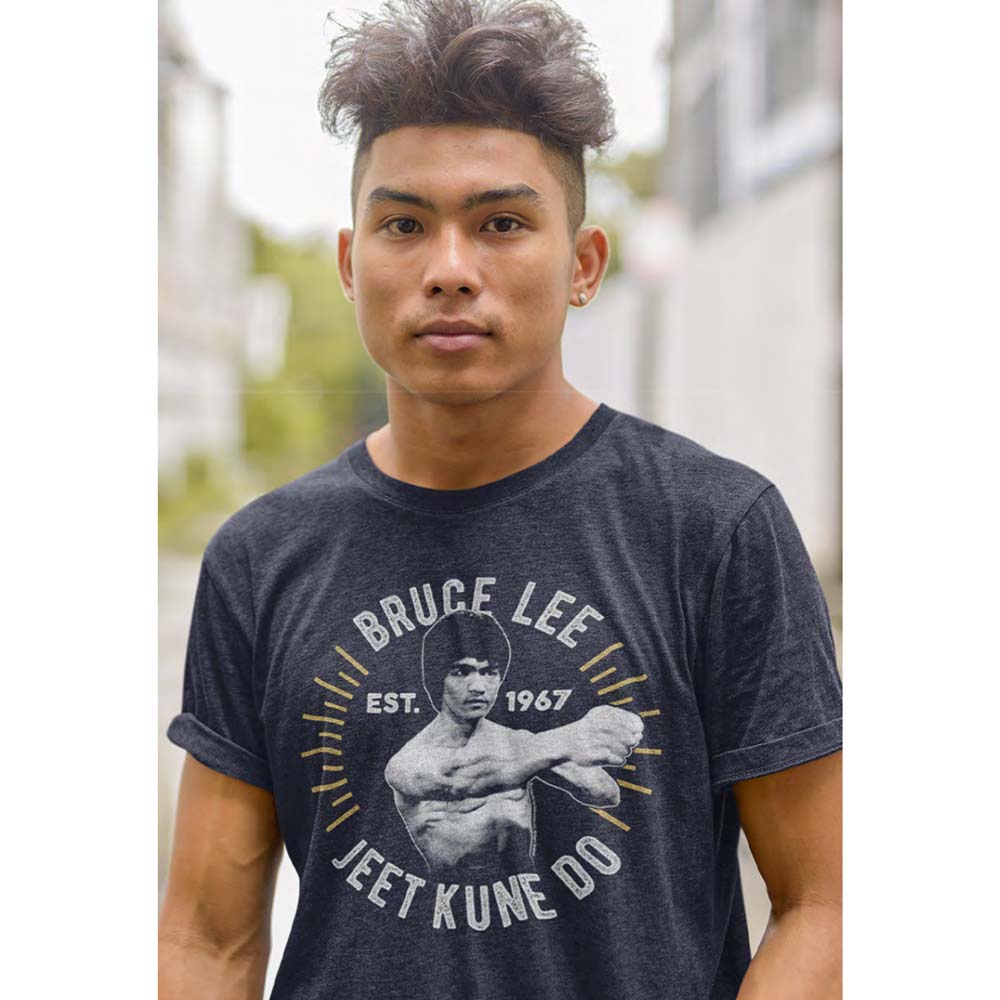 BRUCE LEE Glorious T-Shirt, Circle Burst