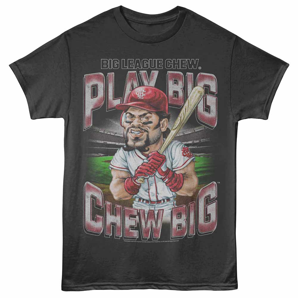 BIG LEAGUE CHEW Eye-Catching T-Shirt, BIG BATTER