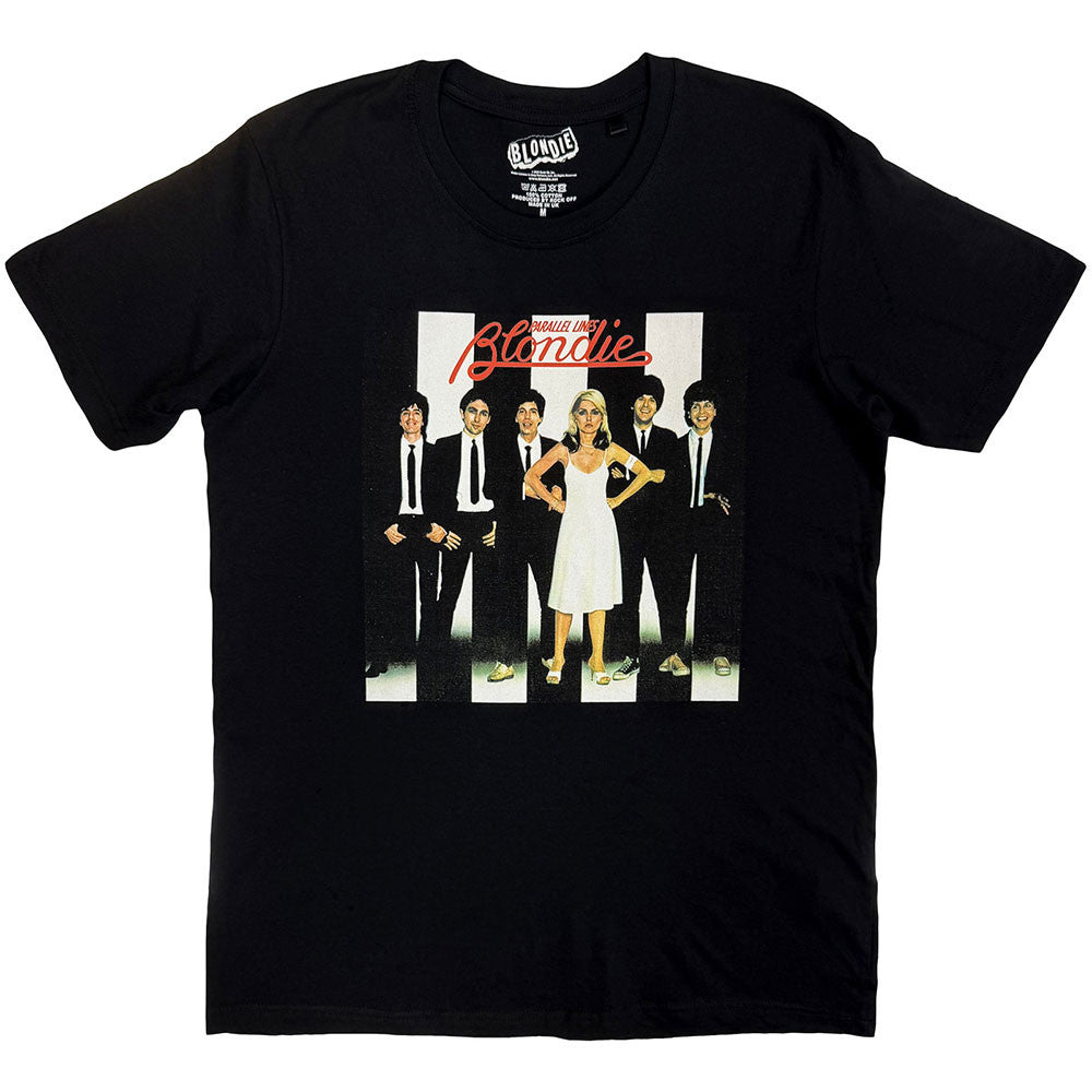 BLONDIE Attractive T-Shirt, Parallel Lines