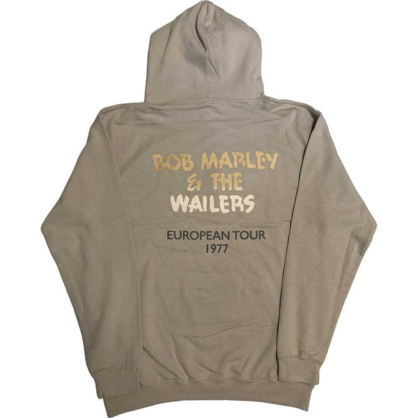 BOB MARLEY Attractive Hoodie, Exodus Mic Photo Wailers Tour 77