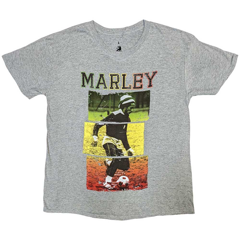 BOB MARLEY Attractive T-Shirt, Football Text