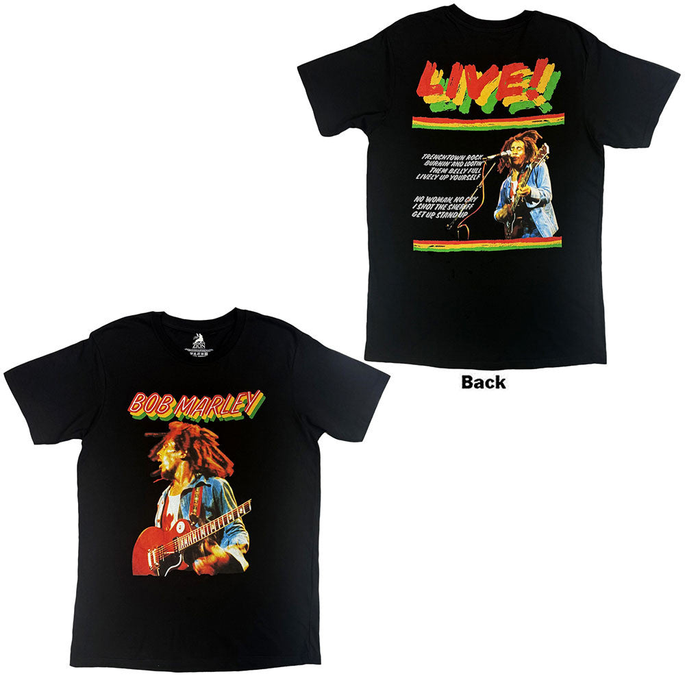 BOB MARLEY Attractive T-shirt, Live Concert