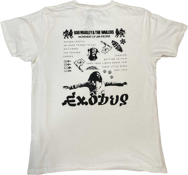 BOB MARLEY Attractive T-shirt, Exodus Tracklist