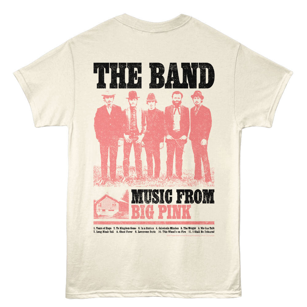 THE BAND Eye-Catching T-Shirt, MUSIC FROM BIG PINK 68