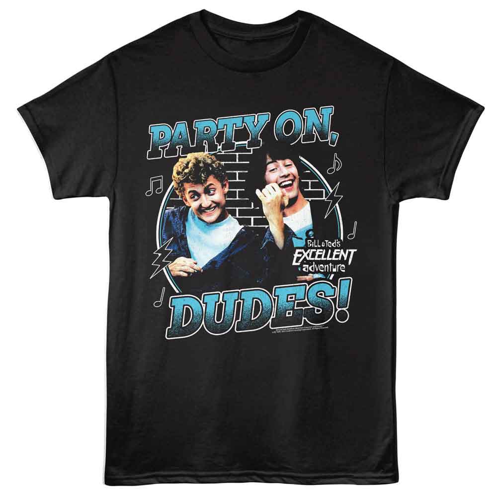 BILL AND TED Famous T-Shirt, PARTY ON AIR