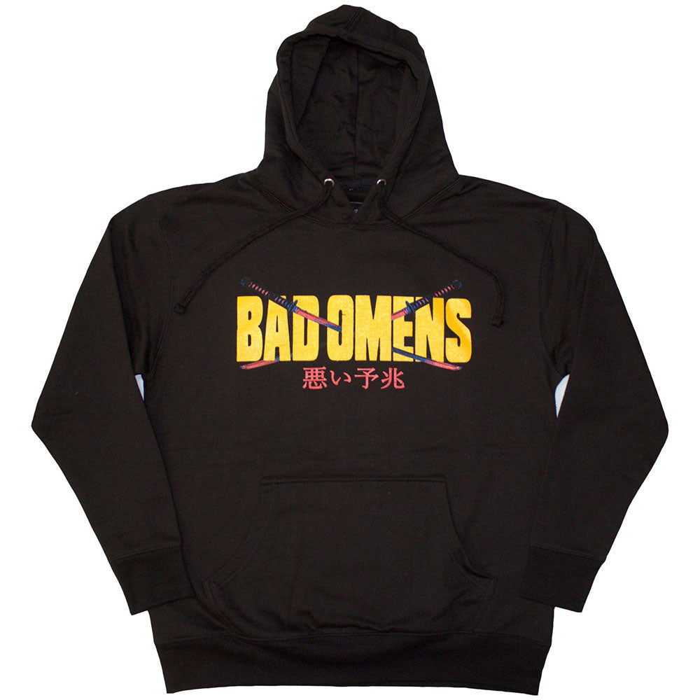 BAD OMENS Attractive Hoodie, Samurai Woman