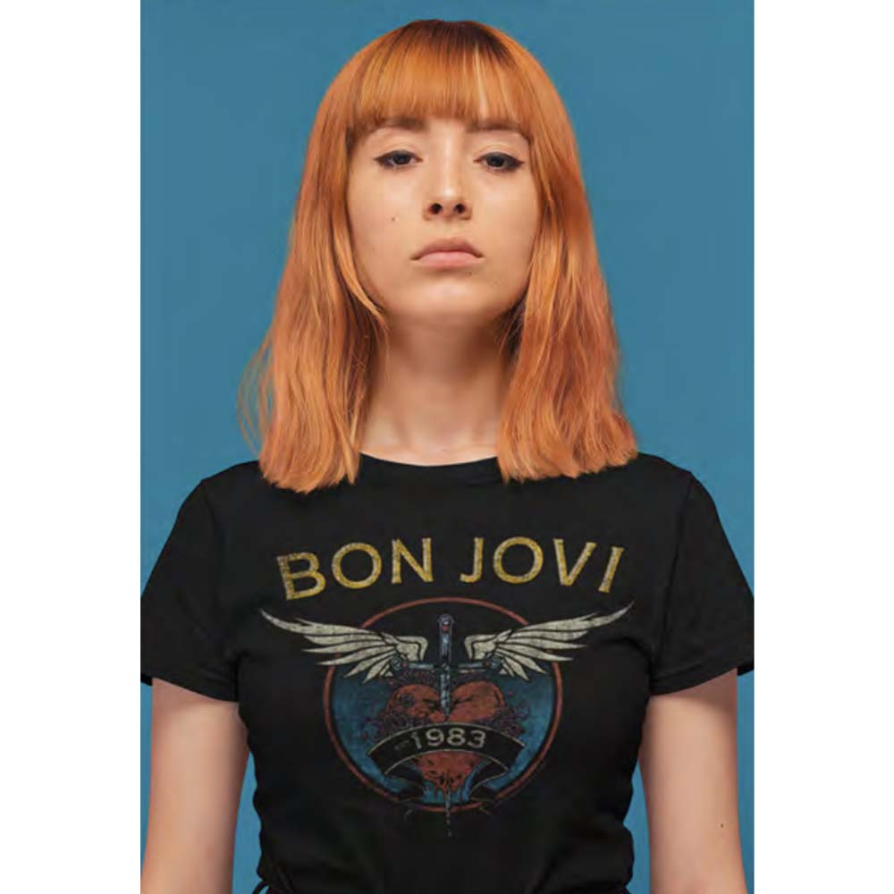 BON JOVI Eye-Catching T-Shirt, EST 1983