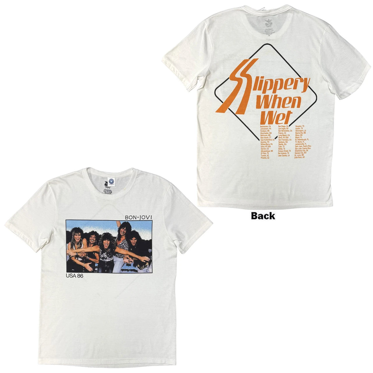 BON JOVI Attractive T-shirt, USA &